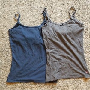 Glamourmom nursing tops gray/navy S/M